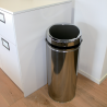Poubelle inox avec ouverture automatique 42 L Poubelle inox avec ouverture automatique 42 L