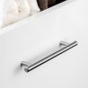 Lot de 10 Poignées Orlando, L 464 mm, entraxe 384 mm, Nickel satiné Lot de 10 Poignées Orlando, L 464 mm, entraxe 384 mm, Nickel satiné