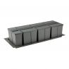 Poubelle sélective 89L 4 bacs pour caisson de 1200 mm Poubelle sélective 89L 4 bacs pour caisson de 1200 mm