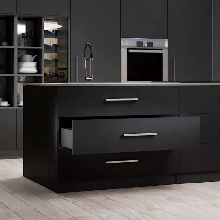 Tiroir Vertex 40 kg hauteur 178 mm, profondeur 500 mm avec panneaux inclus pour caisson de 900 mm, Anthracite Tiroir Vertex 40 kg hauteur 178 mm, profondeur 500 mm avec panneaux inclus pour caisson de 900 mm, Anthracite