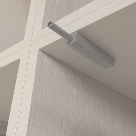 Lot de 10 loqueteaux à visser avec réglage Push Lite, longueur 80mm, Fermeture Magnétique, Gris Lot de 10 loqueteaux à visser avec réglage Push Lite, longueur 80mm, Fermeture Magnétique, Gris