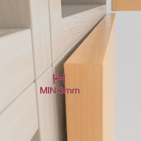 Lot de 10 loqueteaux à visser avec réglage Push Lite, longueur 80mm, Fermeture Magnétique, Gris Lot de 10 loqueteaux à visser avec réglage Push Lite, longueur 80mm, Fermeture Magnétique, Gris