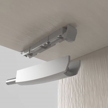Lot de 10 loqueteaux à visser avec réglage Push Lite, longueur 80mm, Fermeture Magnétique, Gris Lot de 10 loqueteaux à visser avec réglage Push Lite, longueur 80mm, Fermeture Magnétique, Gris