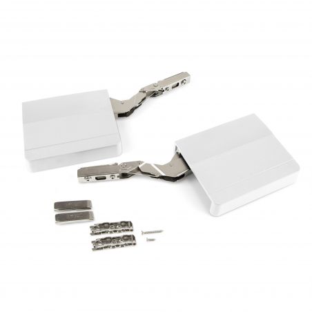 Compas Agile Smart pour porte relevable, Force 480 - 1250, Blanc