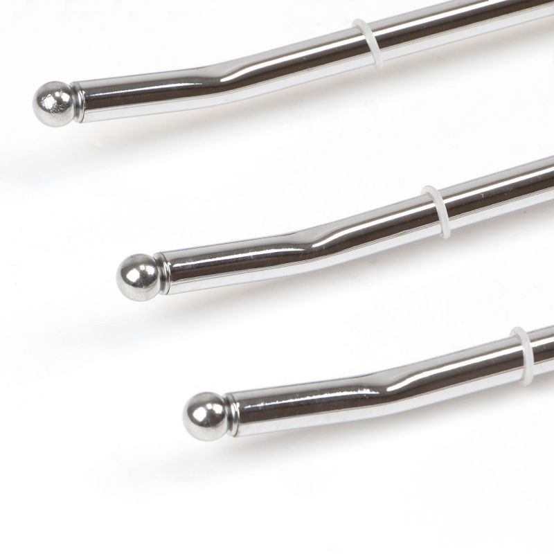 Porte-pantalons double amovible Self pour armoire, Chromé