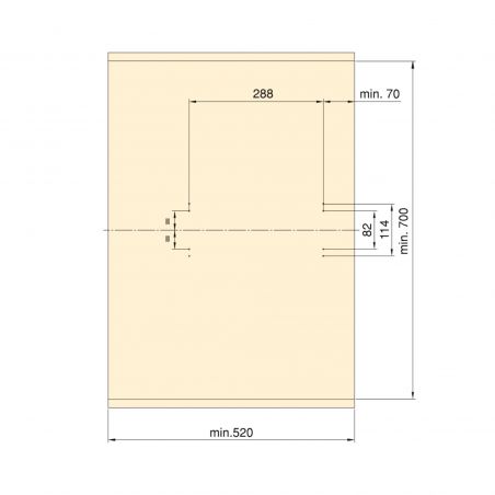 Porte-pantalons double amovible Self pour armoire, Chromé Porte-pantalons double amovible Self pour armoire, Chromé