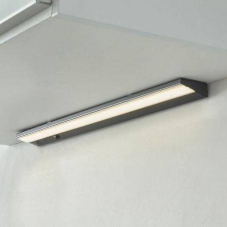 Réglette LED 900 mm Noir...