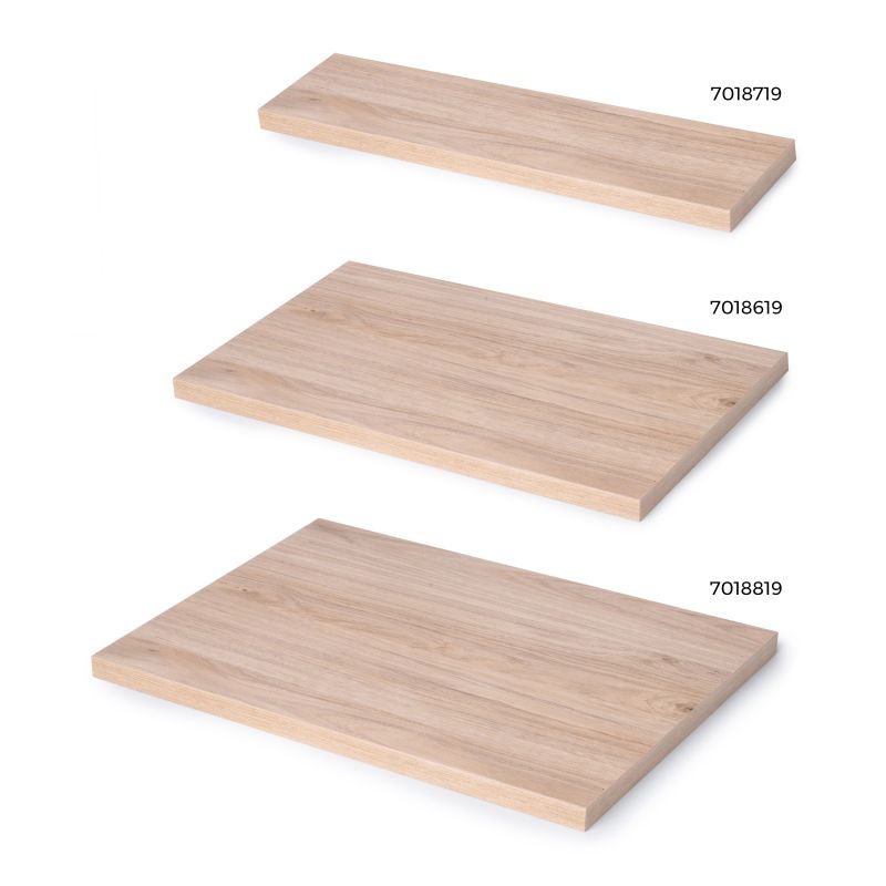 Plateau de table, 900x500mm, Finition chêne