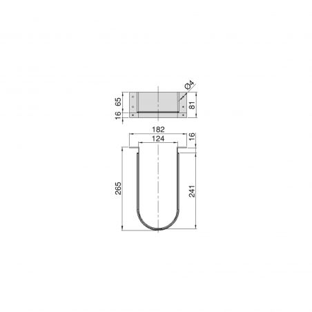 Lot de 10 courbes sous-évier pour tiroir de salle de bain, Blanc Lot de 10 courbes sous-évier pour tiroir de salle de bain, Blanc