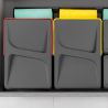 Kit poubelle Recycle, 2 bacs de 15L, Gris anthracite