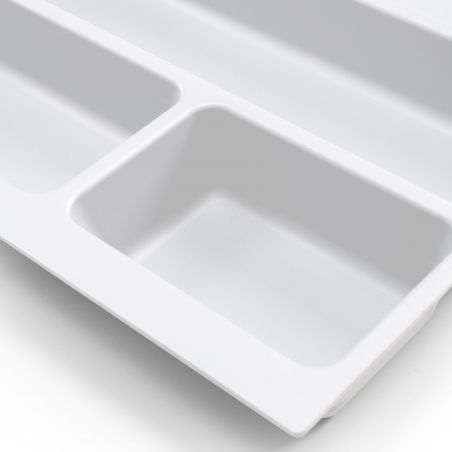 Range-couvert Optima pour caisson de 900 mm, Blanc Range-couvert Optima pour caisson de 900 mm, Blanc