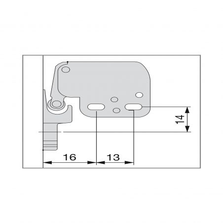 Lot de 10 serrures à bascule Fast Latch, Blanc Lot de 10 serrures à bascule Fast Latch, Blanc