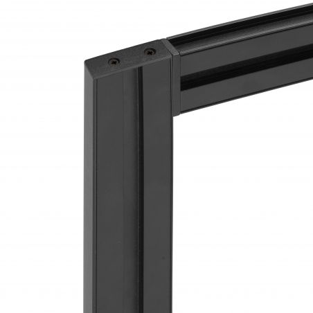 Kit de structure modulaire Zéro avec matériel de fixation murale, Noir Kit de structure modulaire Zéro avec matériel de fixation murale, Noir