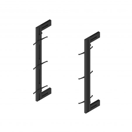 Kit de structure modulaire Zéro avec matériel de fixation murale, Noir Kit de structure modulaire Zéro avec matériel de fixation murale, Noir