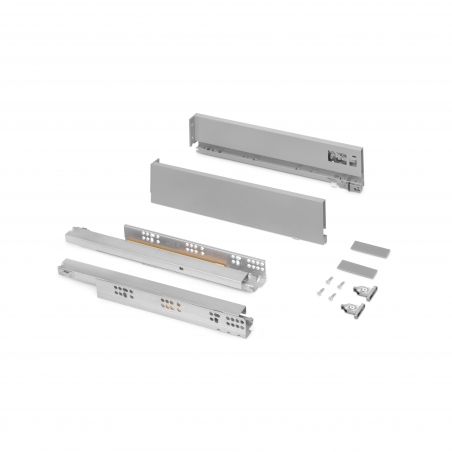 Tiroir Vertex 40 kg hauteur 93 mm, profondeur 400 mm, Aluminium Tiroir Vertex 40 kg hauteur 93 mm, profondeur 400 mm, Aluminium