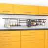 Porte-couverts de cuisine Titane, Gris anthracite Porte-couverts de cuisine Titane, Gris anthracite