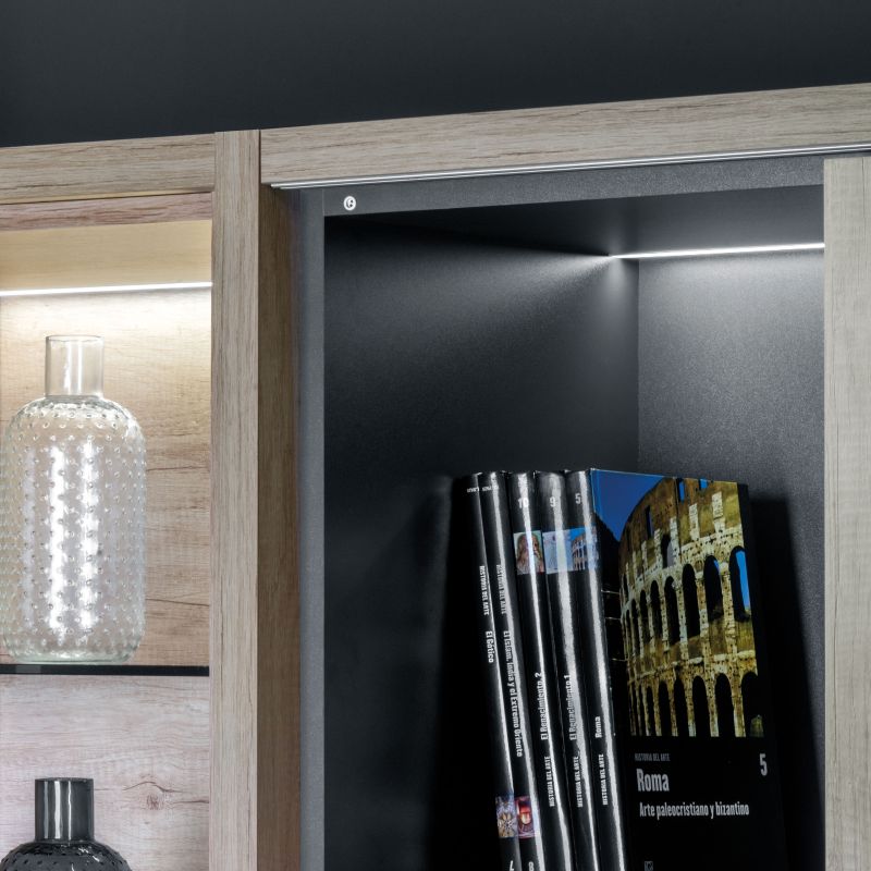 Capteur LED Point door DOUBLE 240V AC, 100-240V AC 50-60Hz, Aluminium