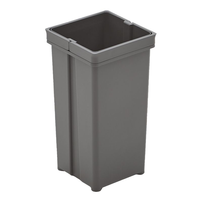 Seau Anthracite 5L pour poubelle avec double poignée