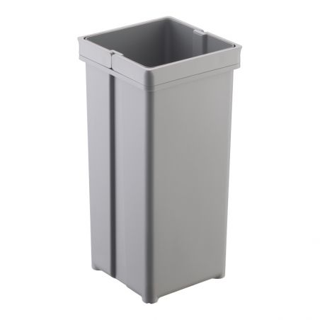 Seau Gris 5L pour poubelle avec double poignée Seau Gris 5L pour poubelle avec double poignée
