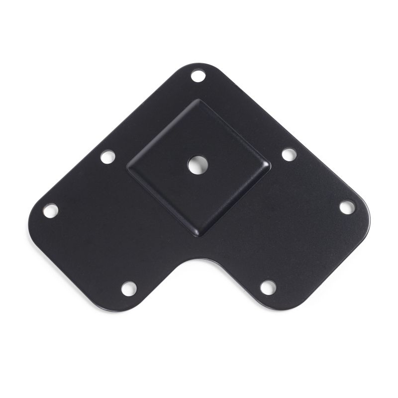 Lot de 4 pieds carrés pour table, 50 x 50 mm, Blanc