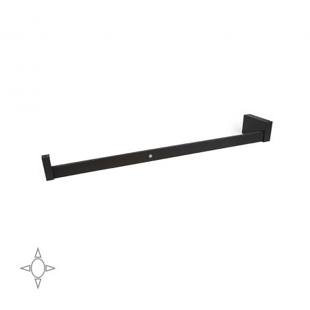 Barre de penderie Castor avec lumière LED, batterie amovible et détecteur de mouvement, 708 mm, Moka Barre de penderie Castor avec lumière LED, batterie amovible et détecteur de mouvement, 708 mm, Moka