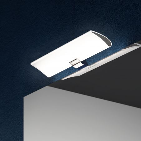 Spot LED pour miroir de salle de bain Aries (AC 230V 50Hz), 7 W, Chromé Spot LED pour miroir de salle de bain Aries (AC 230V 50Hz), 7 W, Chromé
