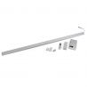 Barre de penderie Castor avec lumière LED, batterie amovible et détecteur de mouvement, 708 mm, Anodisé mat Barre de penderie Castor avec lumière LED, batterie amovible et détecteur de mouvement, 708 mm, Anodisé mat
