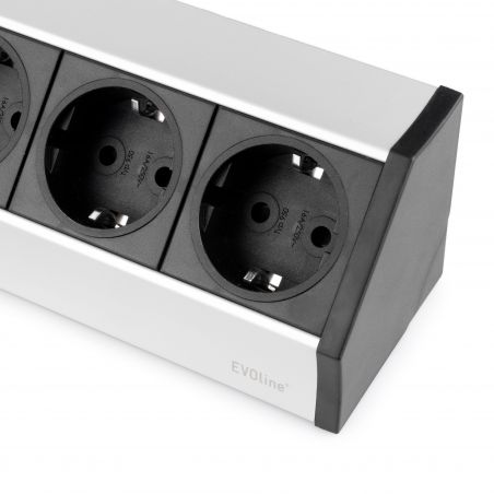 Multiconnecteur V Dock, 3 prises, Anodisé mat Multiconnecteur V Dock, 3 prises, Anodisé mat