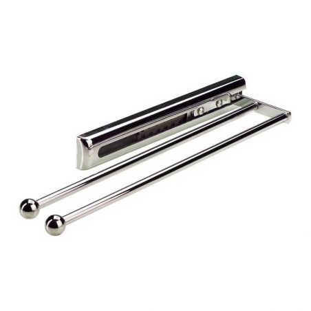 Porte torchons coulissant 325mm 2 bras Porte torchons coulissant 325mm 2 bras