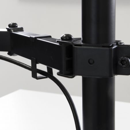 Support écran inclinable et rotatif à 360° sur table, Noir Support écran inclinable et rotatif à 360° sur table, Noir