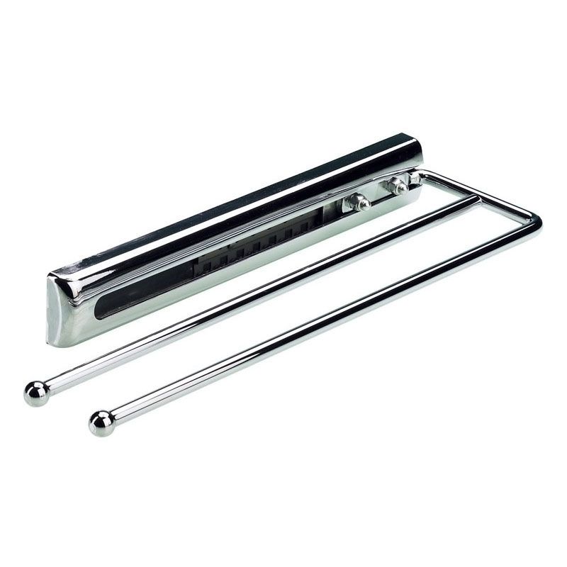 Porte torchons coulissant 410mm 2 bras