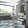Tiroir Concept 30 kg hauteur 185 mm, profondeur 400 mm, Gris anthracite Tiroir Concept 30 kg hauteur 185 mm, profondeur 400 mm, Gris anthracite