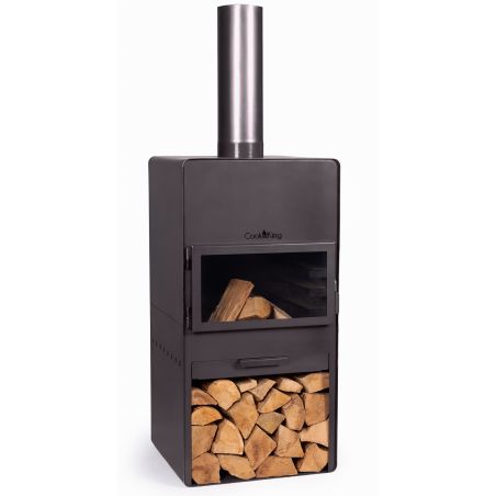 Cheminée d'extérieur...