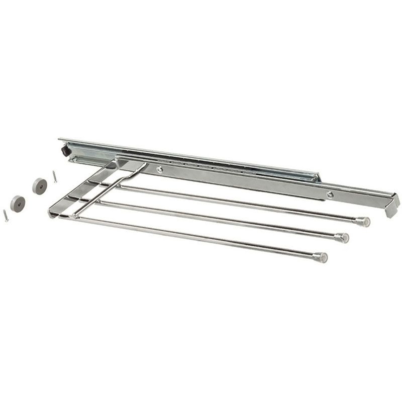 Porte torchons coulissant 456mm 3 bras