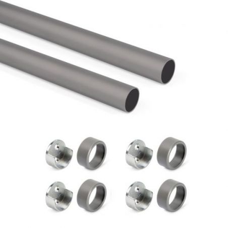 Kit 2 tubes ronds pour...