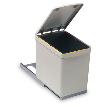 Poubelle coulissante 16L 1 bac