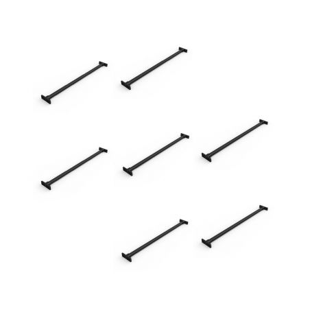 Lot de 7 tringles à...