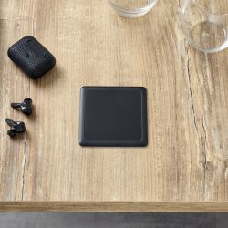 Chargeur à induction ORION, à encastrer dans un plan de travail Ø 80mm, Noir mat