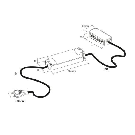 Convertisseur 12V avec 6...