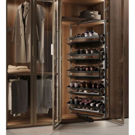 Range chaussures pivotant...