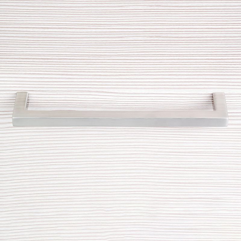 Lot de 5 Poignées Habana, L 136 mm, entraxe 128 mm, Nickel satiné