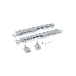 Kit fermeture amortie pour porte coulissante de dressing Placard 74, Charge maxi. 50 kg