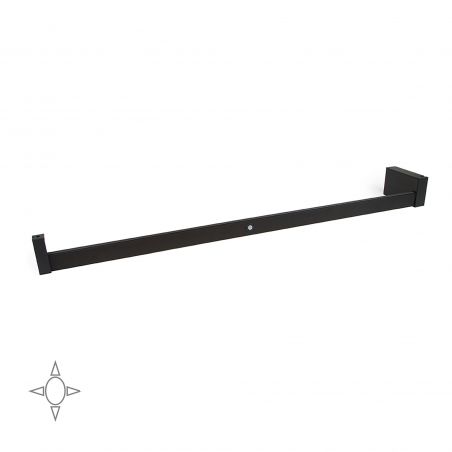 Barre de penderie Castor avec lumière LED, batterie amovible et détecteur de mouvement, 1008 mm, Moka Barre de penderie Castor avec lumière LED, batterie amovible et détecteur de mouvement, 1008 mm, Moka
