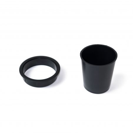 Lot de 5 portes-objets, Pot noir