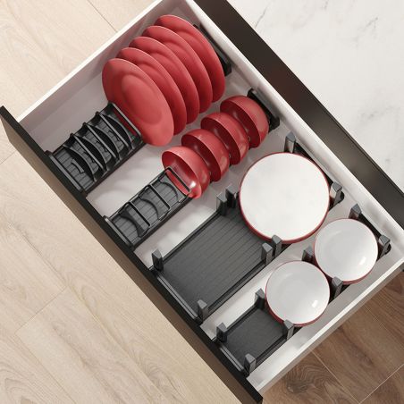 Porte-bols Orderbox pour tiroir, Gris anthracite Porte-bols Orderbox pour tiroir, Gris anthracite