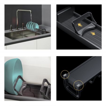 Porte-bols Orderbox pour tiroir, Gris anthracite Porte-bols Orderbox pour tiroir, Gris anthracite