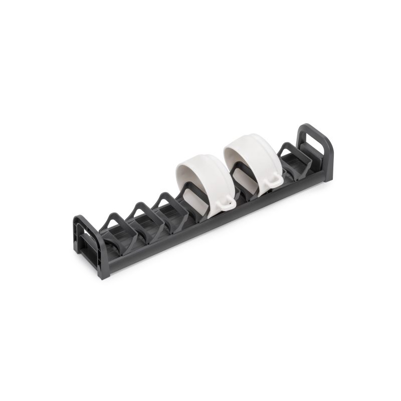 Porte-bols Orderbox pour tiroir, Gris anthracite