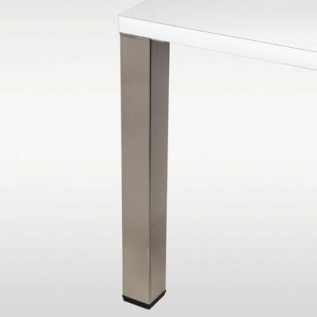 Pied de table carré 80 mm -...