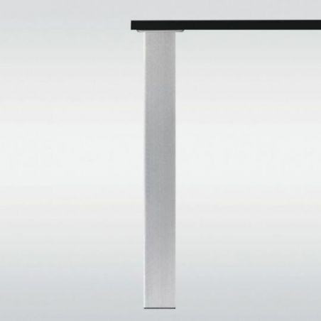 Pied de table carré 80 mm -...