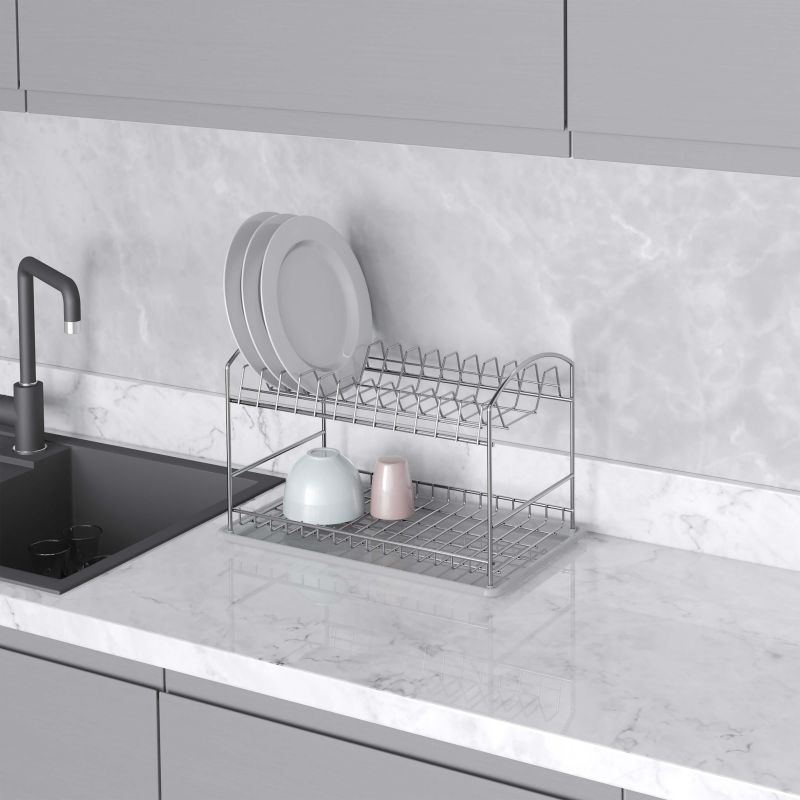 Egouttoir à vaisselle Suprastar, Chromé